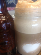 Lenny's rootbeer float