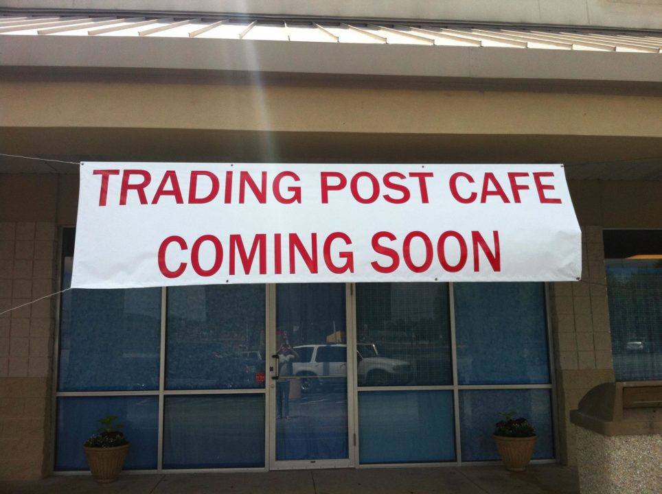 Trading Post Cafe Has Moved The City Menus