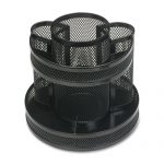 Business Source Rotary Mesh Organizer