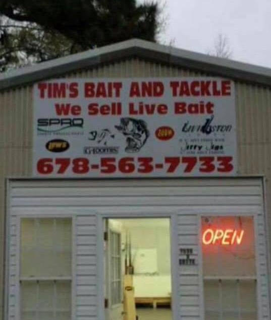Tim's Bait and Tackle Opens in Villa Rica