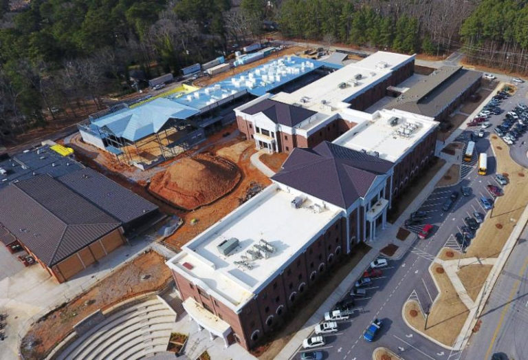 A Bird’s-Eye View: New Carrollton High School Nearing Completion | The ...