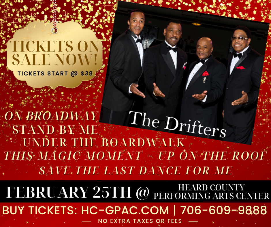 The Drifters The City Menus