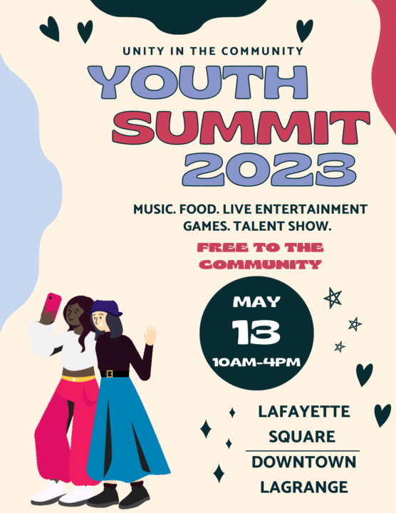 Youth Summit 2023 Planned for Saturday, May 13th in Downtown LaGrange