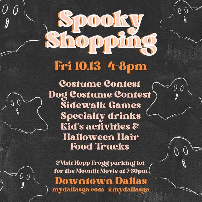 Spooky Shopping | The City Menus