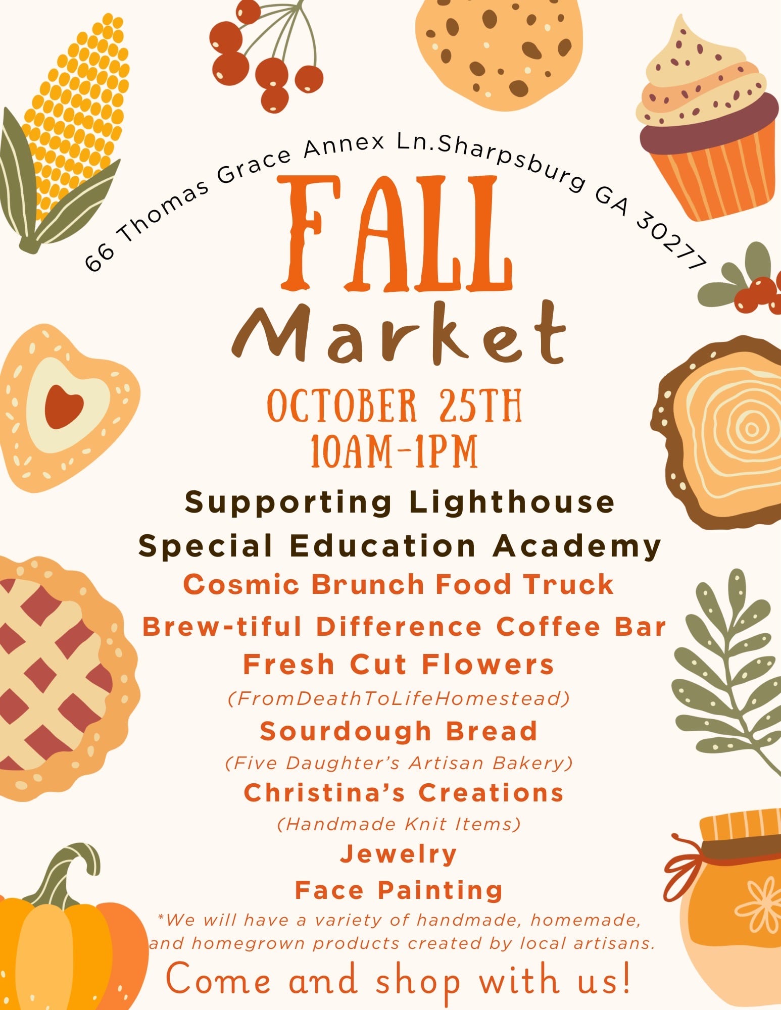 Fall Market Fundraiser Supporting Lighthouse Special Education Academy ...