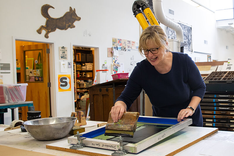 UWG’s Lollis Recognized for Book Arts Practice