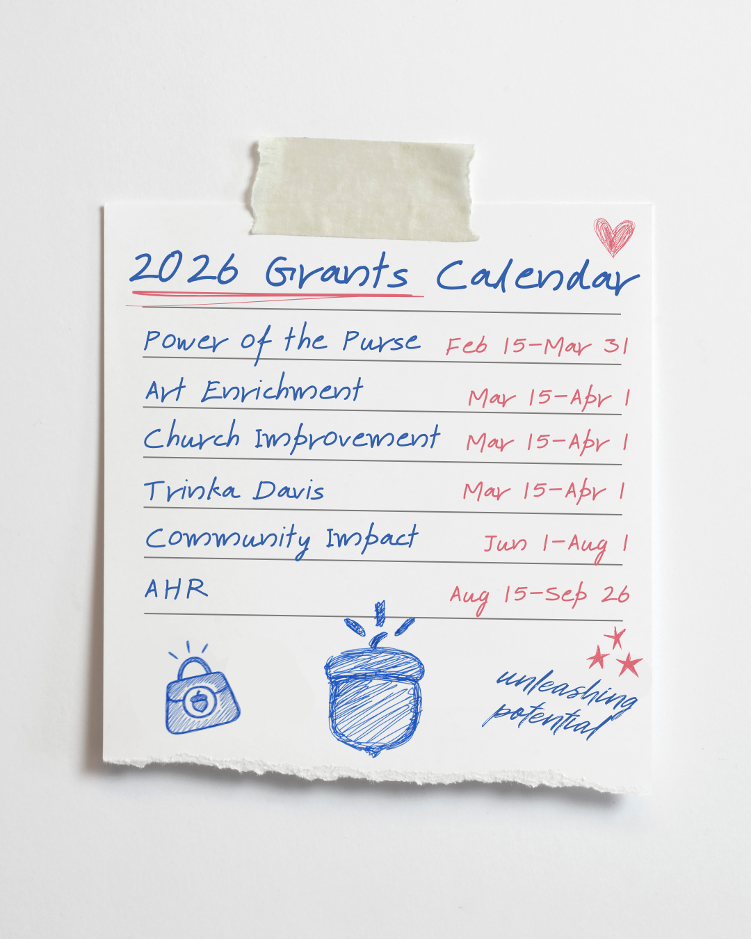 Community Foundation of West Georgia Releases 2026 Grants Calendar