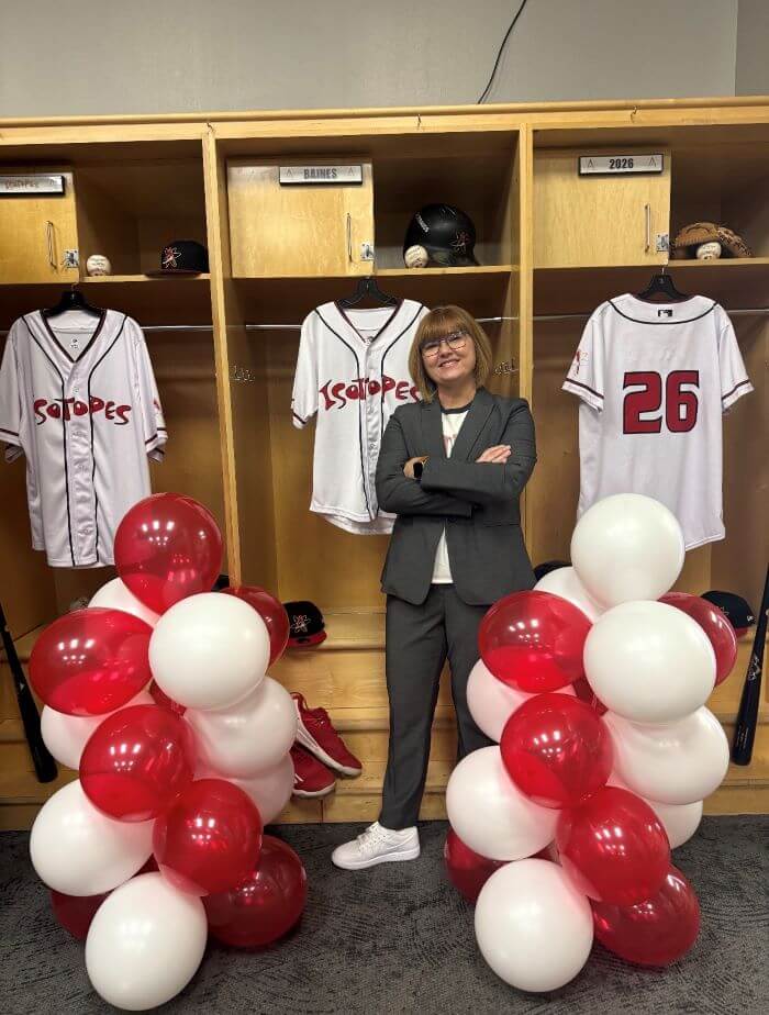 Her Turn at Bat: UWG Alumna Chrissy Baines Named General Manager of the Albuquerque Isotopes