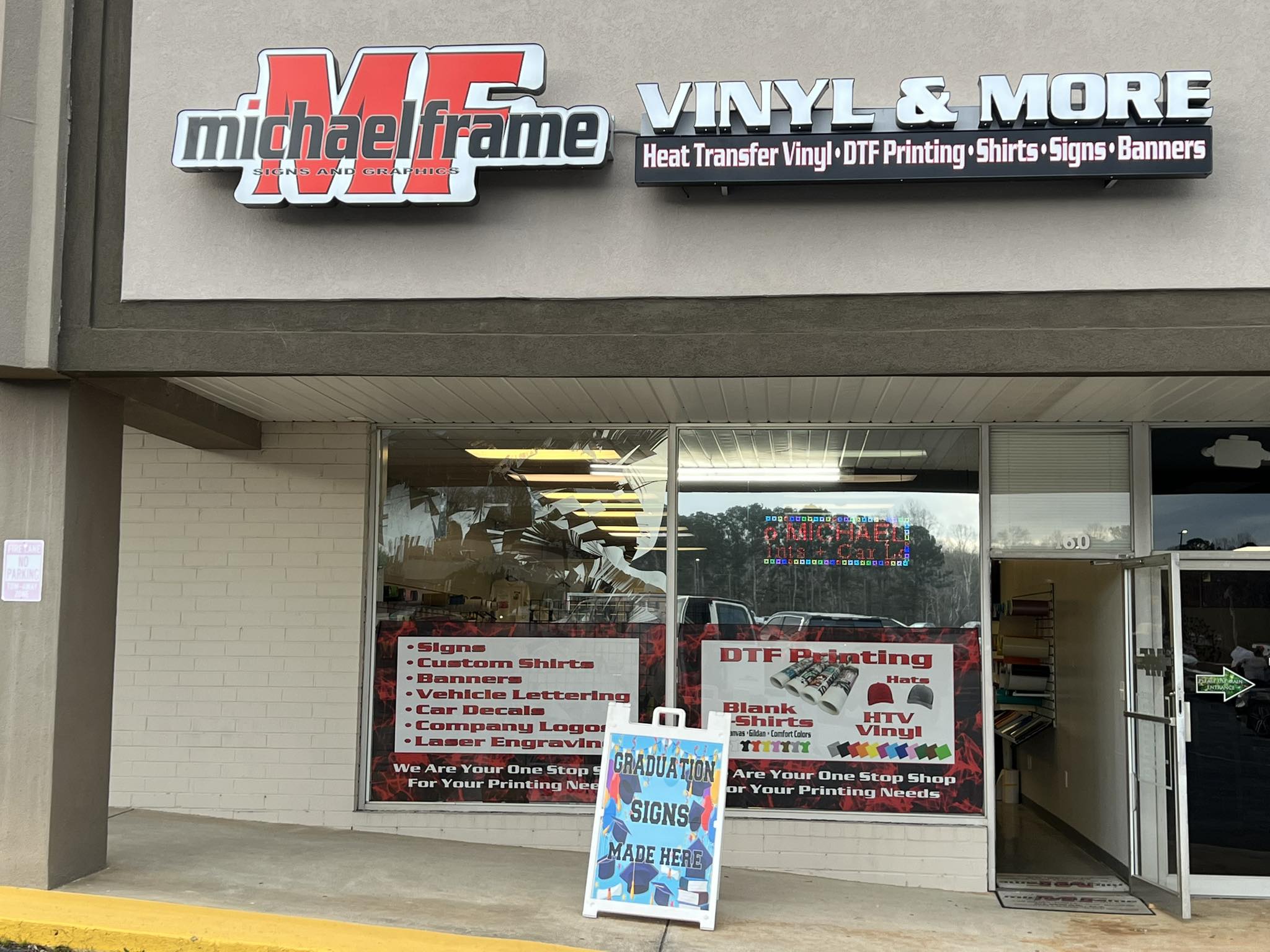Local Business Michael Frame Designs/Signs and Graphics Moves to Eastgate Shopping Center