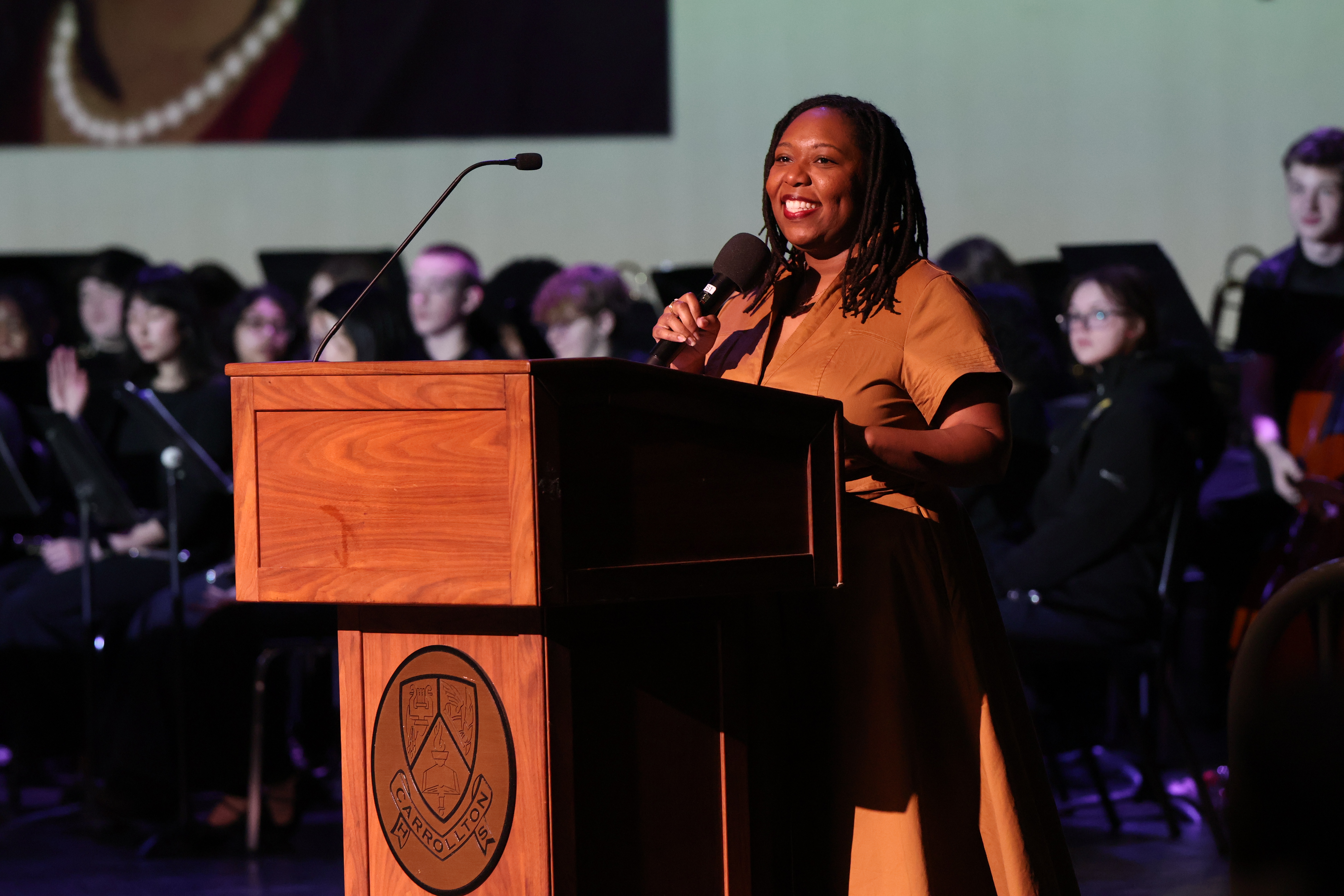 CHS Alumna Inspires at Black History Month Assembly