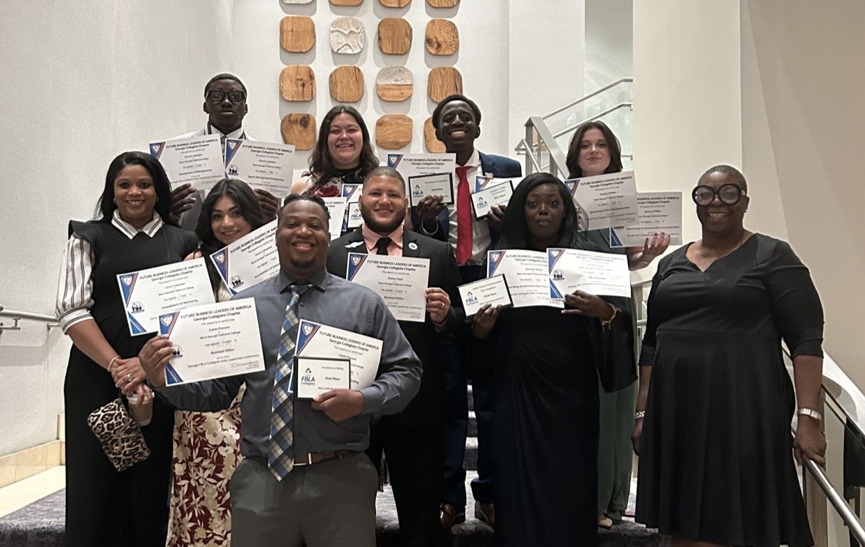 West Georgia Technical College FBLA Collegiate Members Excel at State Conference, Advance to Nationals